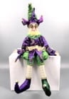 NEW!! Sitting Mardi Gras Jester 17"