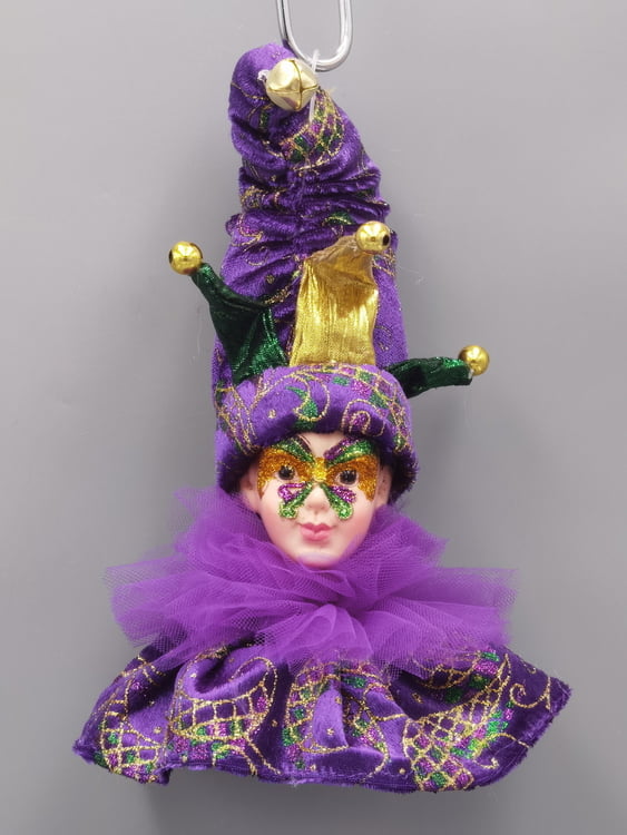 NEW!! PGG Jester Ornament 7"