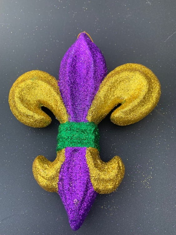 PGG Fleur de lis 3 Dimensional 6" x 8"