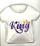 NEW!! T-Shirt KING Magnet 2"